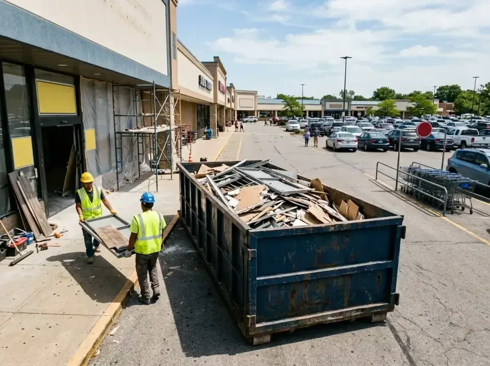 retail-store-renovation-debris-003 — frequently asked questions, Roll-off Dumpster Rentals in Clearview, WA